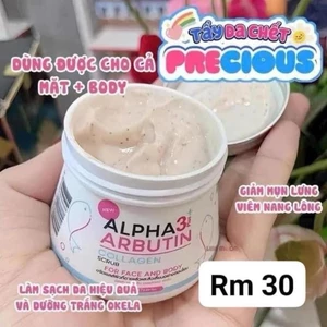 Tẩy tế bào chết Alpha Arbutin Precious Skin 75G hiệu quả, an toàn không bào mòn da