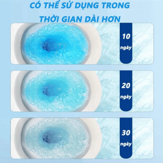 Cốc Thả Bồn Cầu Viên Tẩy Bồn Cầu Loại Bỏ Mảng Bám, Khử Mùi Hôi, Diệt Vi Khuẩn 99,9% Dùng 1 Tháng NGÓI HOME - TBC03