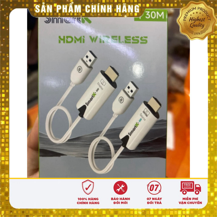 Bộ dây HDMI không dây chính hãng SmartK