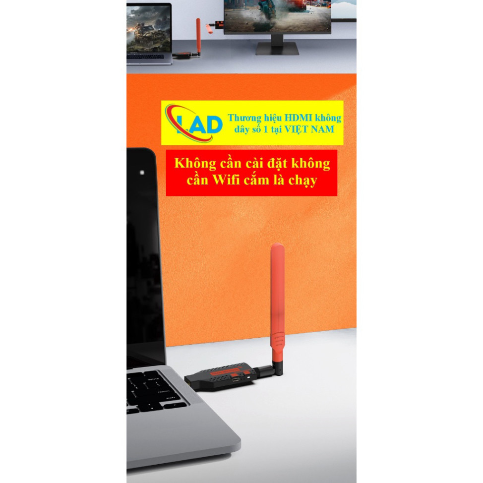 HDMI không dây 150M Full HD 1080 60Hz sử dụng được nhiều tivi (150ALL)