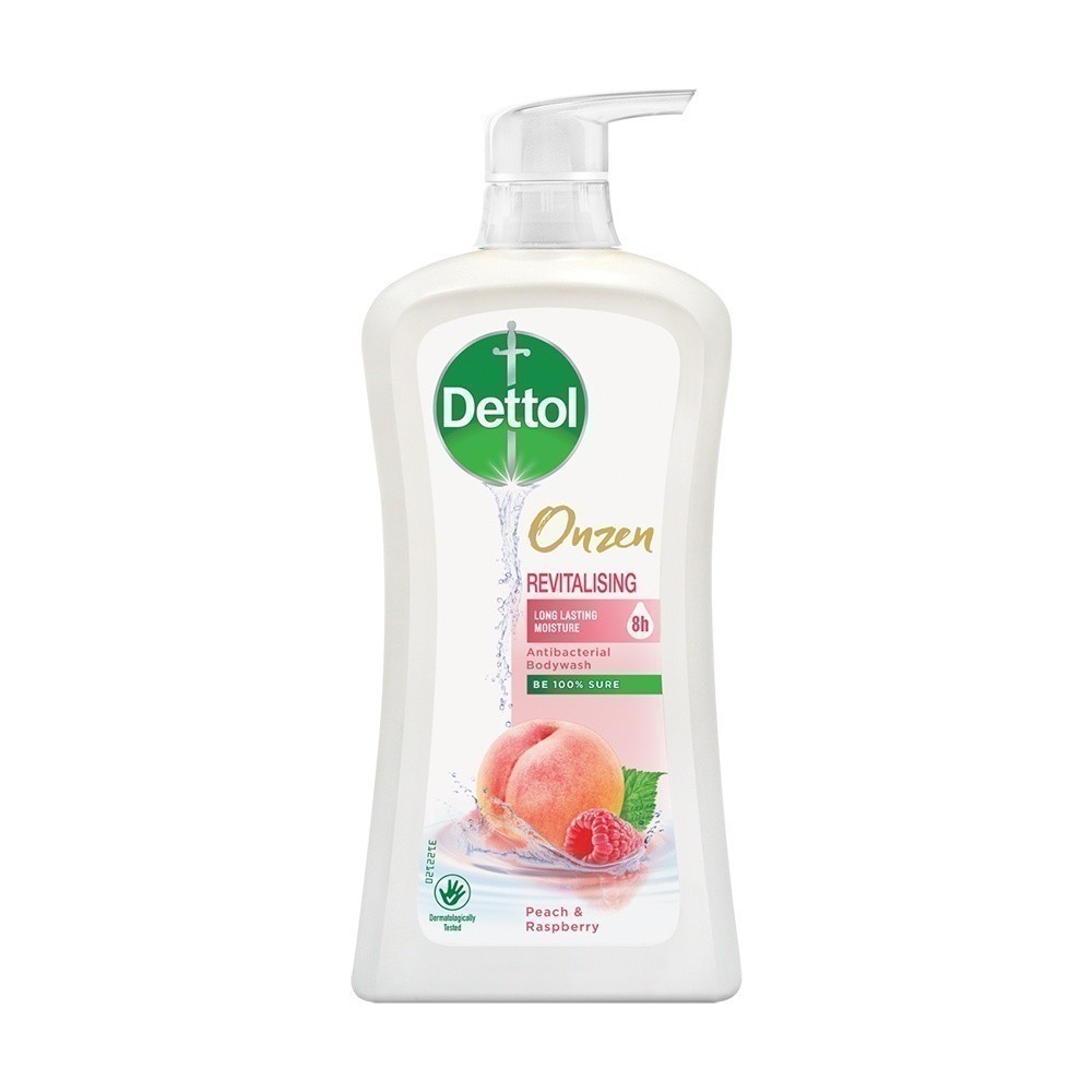 Ảnh Combo 2 sữa tắm Dettol Onzen kháng khuẩn dưỡng ẩm đào & phúc bồn tử - 950g/chai 1