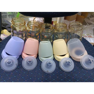 Cổ - Nắp - Van - Núm ti cho bình sữa Moyuum Hàn Quốc 170ml/270ml