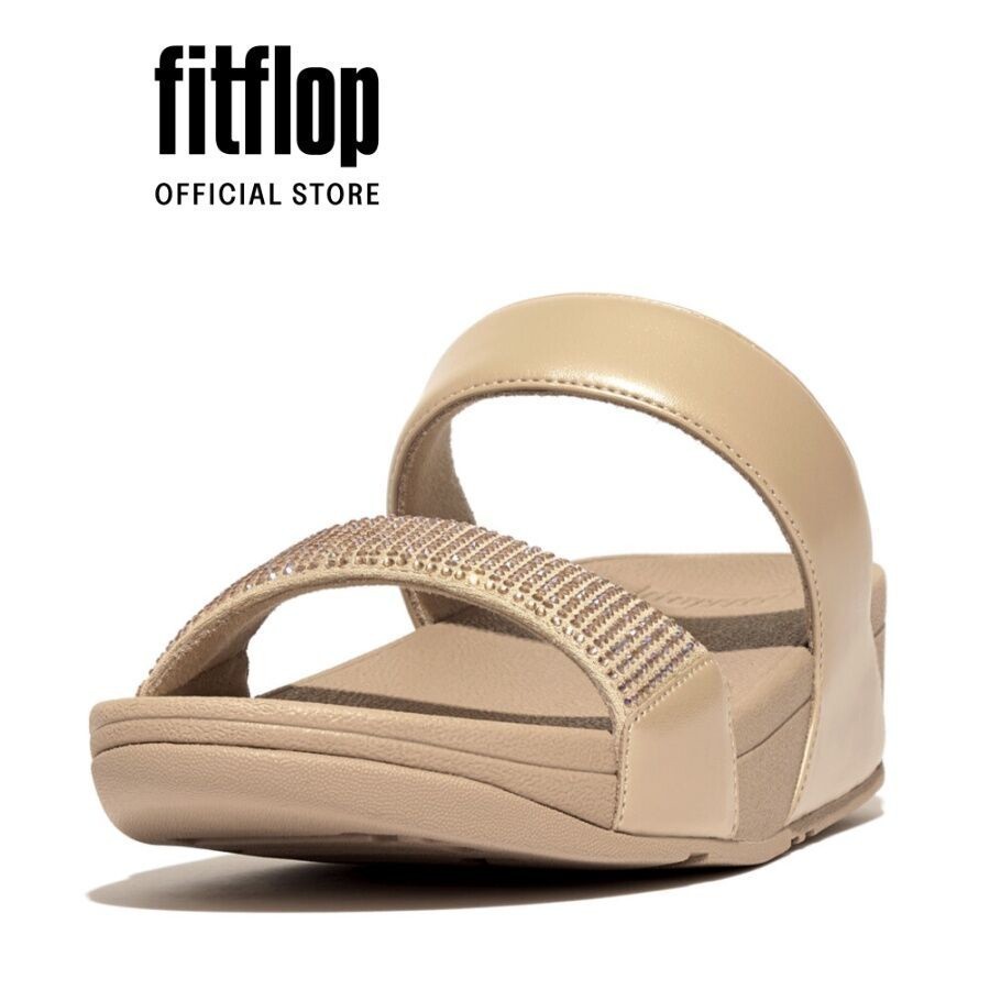 Dép Quai Ngang Nữ FitFlop LULU - Latte Beige - FON - EC4-A94