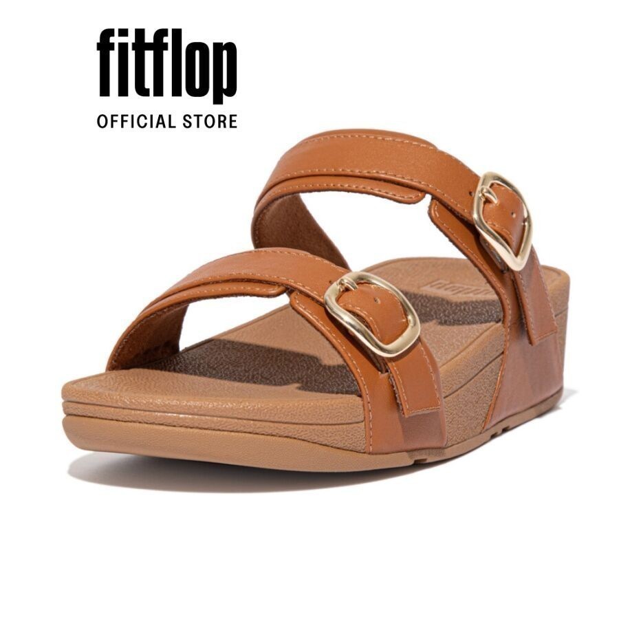 Dép Quai Ngang Nữ FitFlop LULU - Light Tan - FOT - ES7-592