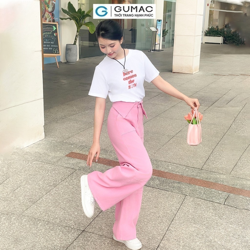 Quần Jeans Vạt Sơ Mi Thời Trang GMORNING - GUMAC YQJE05068