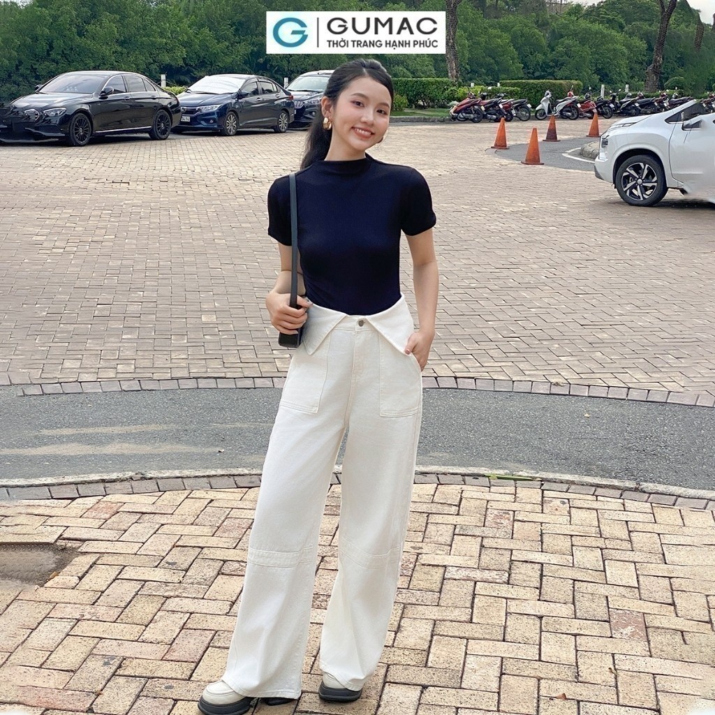 Quần Jeans Vạt Sơ Mi Thời Trang GMORNING - GUMAC YQJE05068