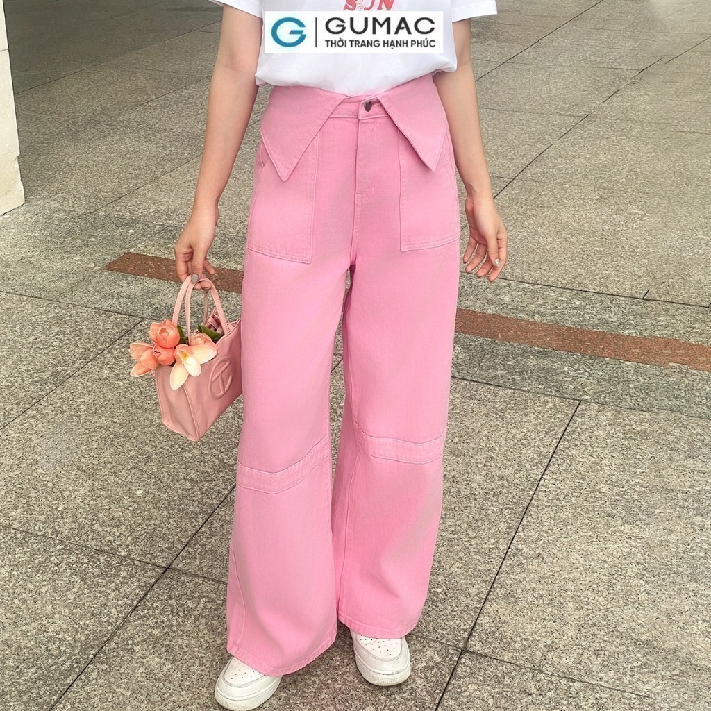 Quần Jeans Vạt Sơ Mi Thời Trang GMORNING - GUMAC YQJE05068