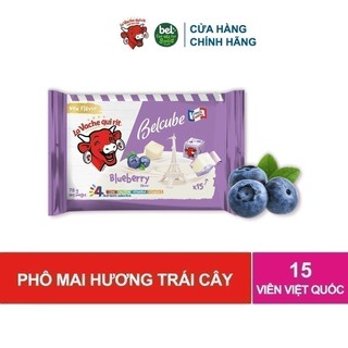 Phô mai vuông Cube Việt Quất 15C 78Gx15 WA24