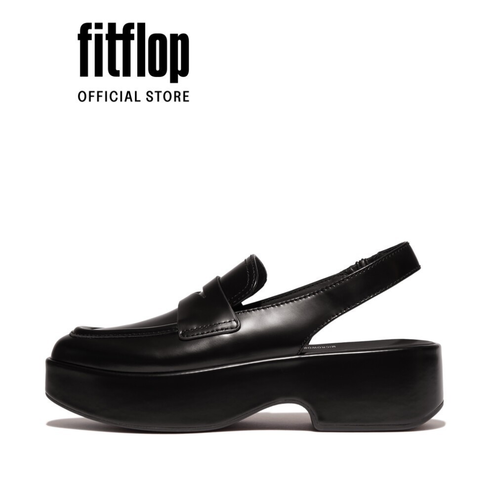 Giày Lười Nữ FitFlop F-LUMA - Black - FL18 - HY4-001