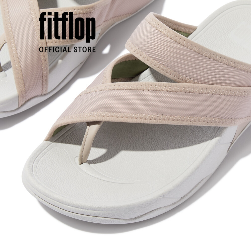 Dép Xăng Đan Nam FitFlop SLING Vải Chống Nước - On Taupe - FOT - GT9-C54