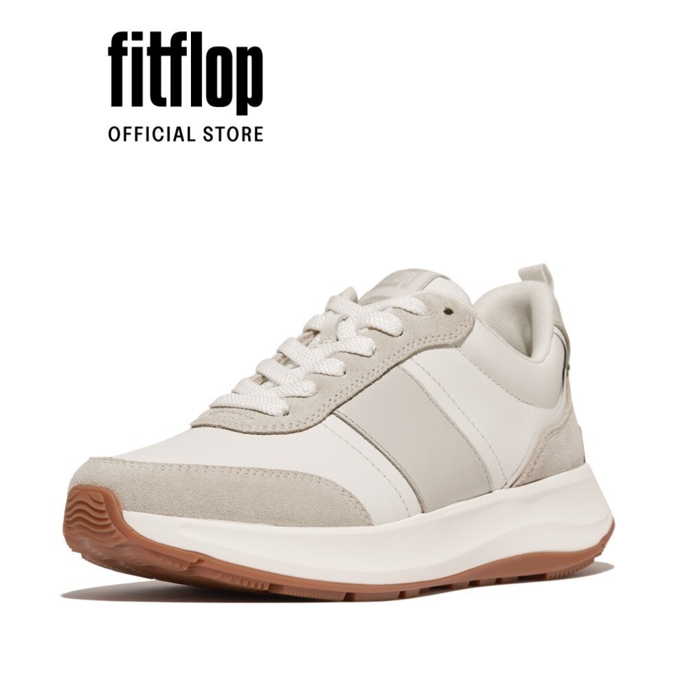 Giày Thể Thao Cổ Ngắn Nữ FitFlop F-MODE - Urban White Mix - FOF - HX7-646