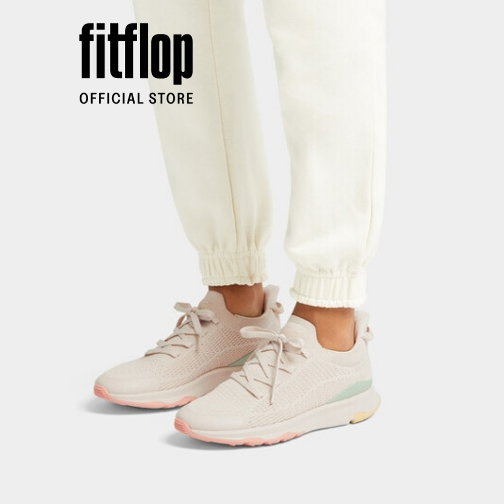 Giày Thể Thao Cổ Ngắn Nữ FitFlop VITAMIN - Paris Beige - FL17 - HV3-A99