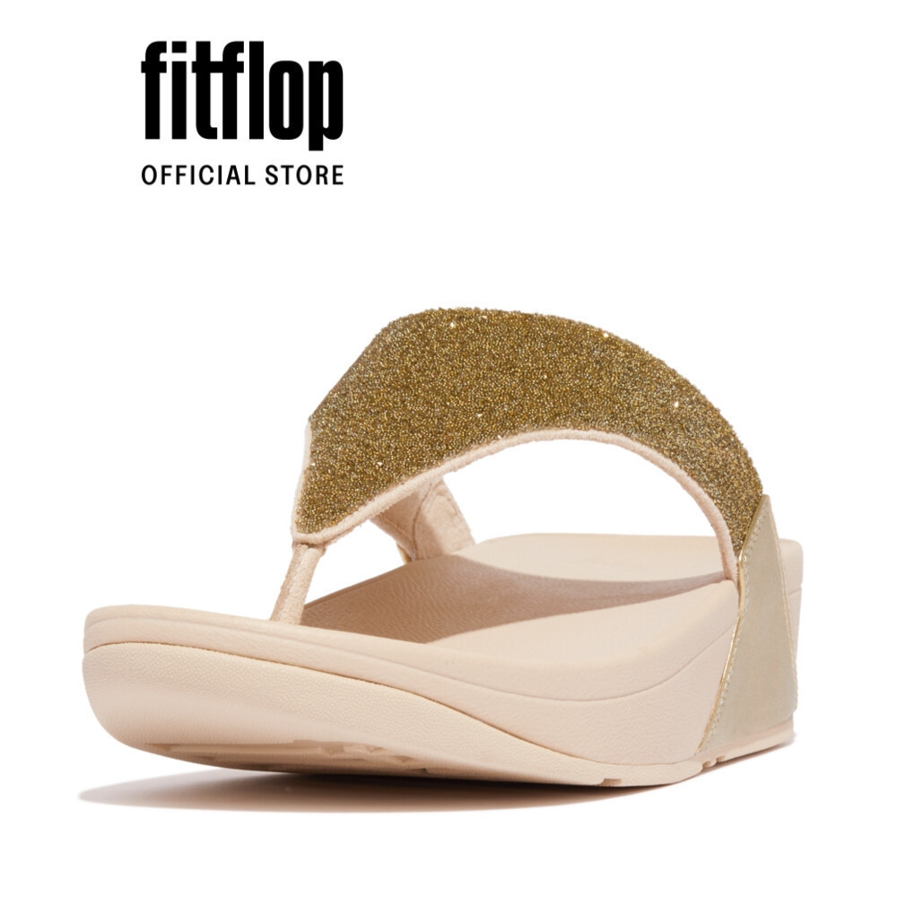 Dép Xỏ Ngón Nữ FitFlop LULU - Platino - FL89 - GB4-675