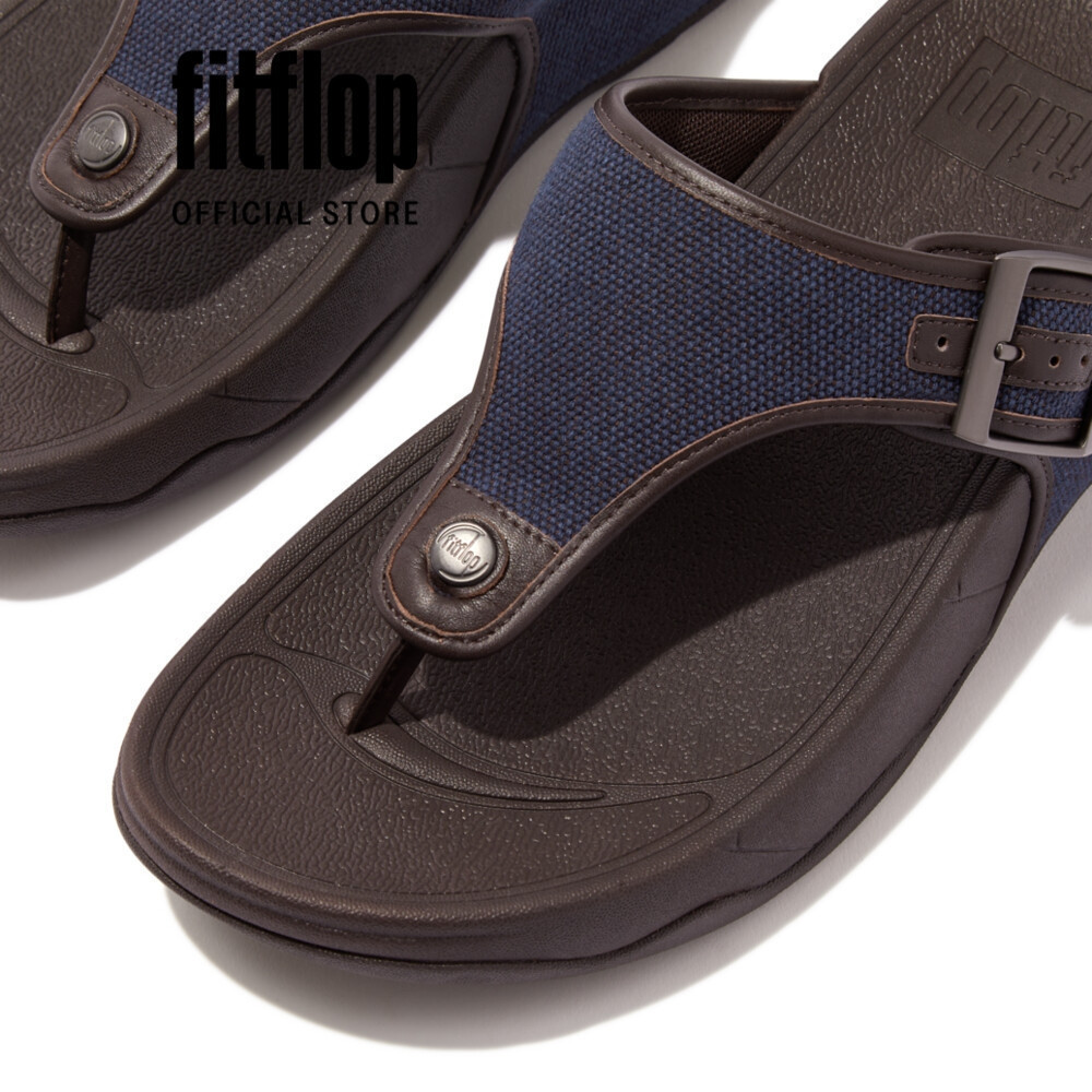 Dép Xỏ Ngón Nam FitFlop TRAKK - Chocolate Brown - FL79 - HB1-167