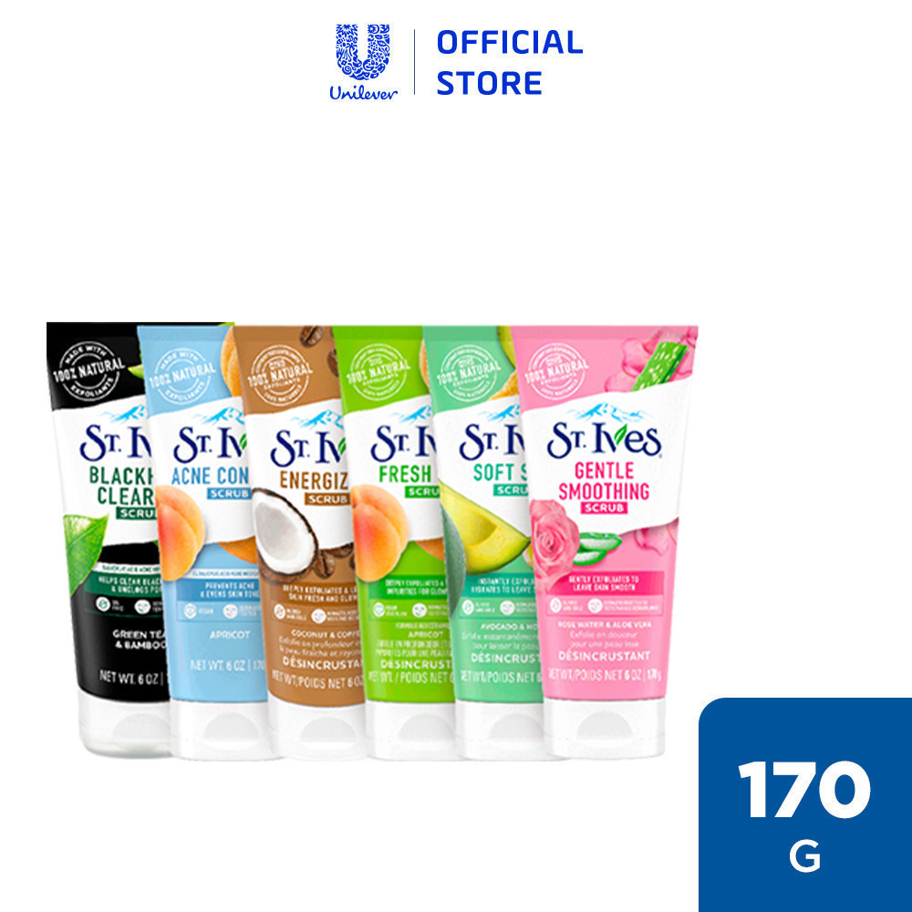 Ảnh Sữa rửa mặt tẩy tế bào da chết St.Ives 170g (tuỳ chọn mùi) 2