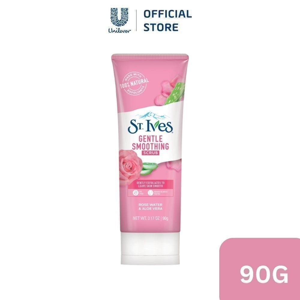 Ảnh Sữa rửa mặt tẩy tế bào da chết St.Ives chiết xuất Hoa Hồng và Lô Hội 90g 2