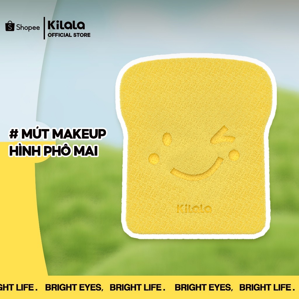Kilala mút makeup hình phô mai