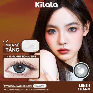 Ống kính tiếp xúc nửa năm màu tím Kilala DIA 14,2mm 2 CÁI