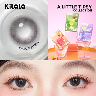 【Deal ưu đãi】Kính áp tròng Kilala màu tím Agave Purple lens cận 6 tháng DIA 14.2mm có độ (0-8) 1 cặp