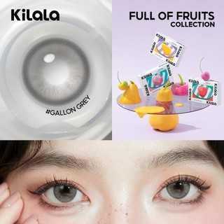 Kính áp tròng Kilala màu xám Gallon Grey lens cận 6 tháng DIA 14.5mm có độ (0-8) 1 cặp