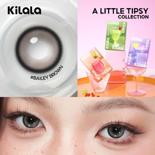 Kính áp tròng Kilala màu nâu Bailey Brown DIA 14.5mm lens cận 6 tháng có độ (0-8) 1 cặp