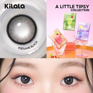 Kính áp tròng Kilala màu nâu Shirley Brown DIA 14.2mm  lens cận 6 tháng có độ (0-8) 1 cặp