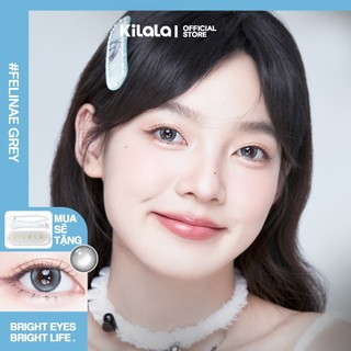 10 chiếc Kính áp tròng Kilala lens 1 ngày màu nâu Orange Brown DIA 14.2mm màu xám Felinae Grey DIA 14.5mm có độ (0-8)