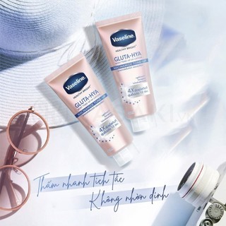 Sữa Dưỡng Thể Vaseline Gluta Hya Body Tone Up UV Lotion 300ml Nâng Tông Dưỡng Ẩm Sáng Da
