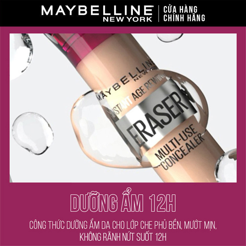 Ảnh Bút Cushion Che Khuyết Điểm Đa Năng Instant Age Rewind Eraser Multi-use Concealer Maybelline New York 6ml 4