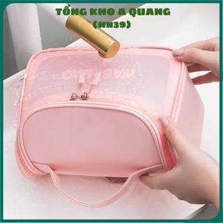 Túi WASHBAG Dạng Hộp Có Nắp Khoá Đựng Mỹ Phẩm, Dụng Cụ Trang Điểm,  TÚI ĐỰNG ĐỒ CÓ NẮP - TUI147