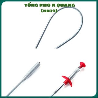 [COMBO 10] Cây gắp, lấy rác cống , Dụng cụ thông bồn cầu có dây kẹp rác,  CÂY THÔNG CỐNG CÓ ĐẦU GẮP RÁC - THONGCONG031