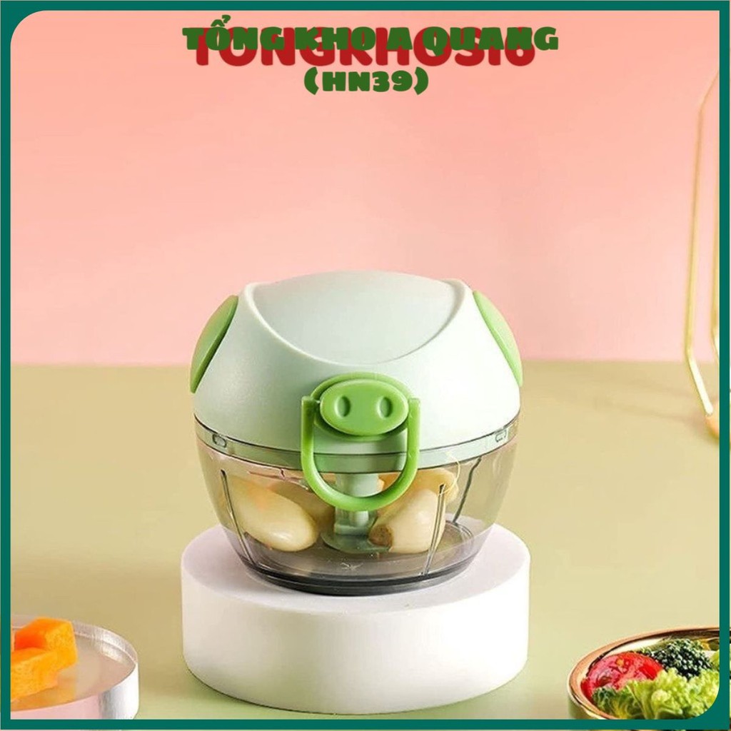 Máy Xay Tỏi Ớt Đa Năng Mini Cầm Tay Loại Mới