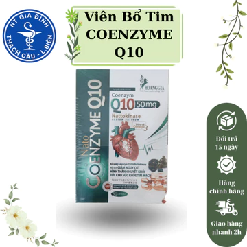 Viên Bổ Tim COENZYME Q10 - Hỗ Trợ Tăng Cường Sức Khỏe Tim Mạch Toàn Diện