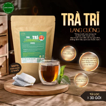 Trà Tr.ĩ Táo Bón THÂY THUỐC LANG CƯỜNG Giúp Co Nhanh Búi Trĩ Diếp Cá, Táo Bón Và Rát H.ậu M.ôn