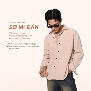 Áo Sơ Mi Nhung Unisex Cao Cấp TEEHOLIC