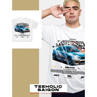 Áo Thun Nam Nữ TEEHOLIC Cotton Cao Cấp Xe Hơi BMW M3 Phong Cách Retro Y2K - THSI101
