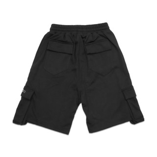 Quần Short Túi Hộp Unisex TEEHOLIC Màu Đen
