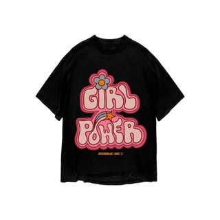 Áo Thun Nam Nữ TEEHOLIC Cotton Cao Cấp Phong Cách Retro Y2K Girl Power - THSI130