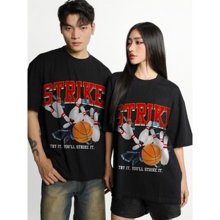 Áo Thun Nam Nữ TEEHOLIC Cotton Cao Cấp Phong Cách Retro Y2K Bowling - THSI71