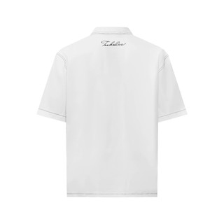 Áo Sơ Mi Unisex Túi Hộp Màu Trắng Vải Cao Cấp Đứng Form Local Brand Teeholic - Thsa1
