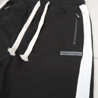 Quần Zipper Pant Unisex Teeholic Màu Đen