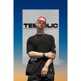 Áo Thun Nam Nữ TEEHOLIC Thỏ Màu Đen