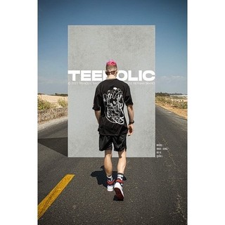 Áo Thun Nam Nữ TEEHOLIC Thỏ Màu Đen