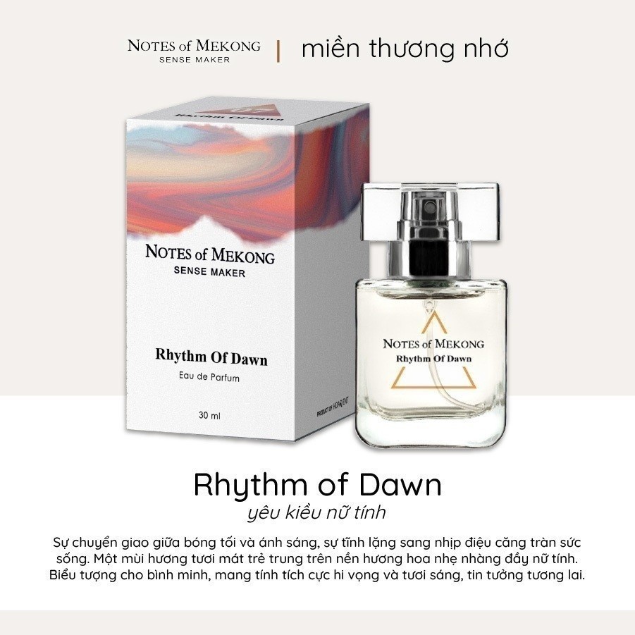 Ảnh Nước Hoa nữ Notes of Mekong Rhythm of Dawn 30ml 2
