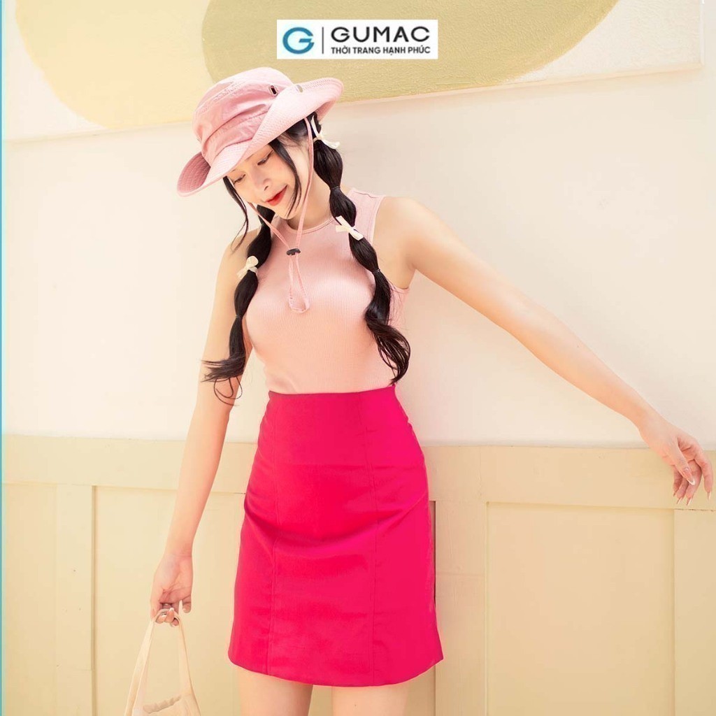 [SALE] Chân váy nữ Gmorning - GUMAC dáng A lưng liền  YA09