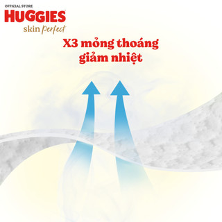 [Live Độc Quyền] Combo 2 gói Tã quần Huggies Skin Perfect Mega và Super Jumbo size M/L/XL/XXL 2 vùng thấm