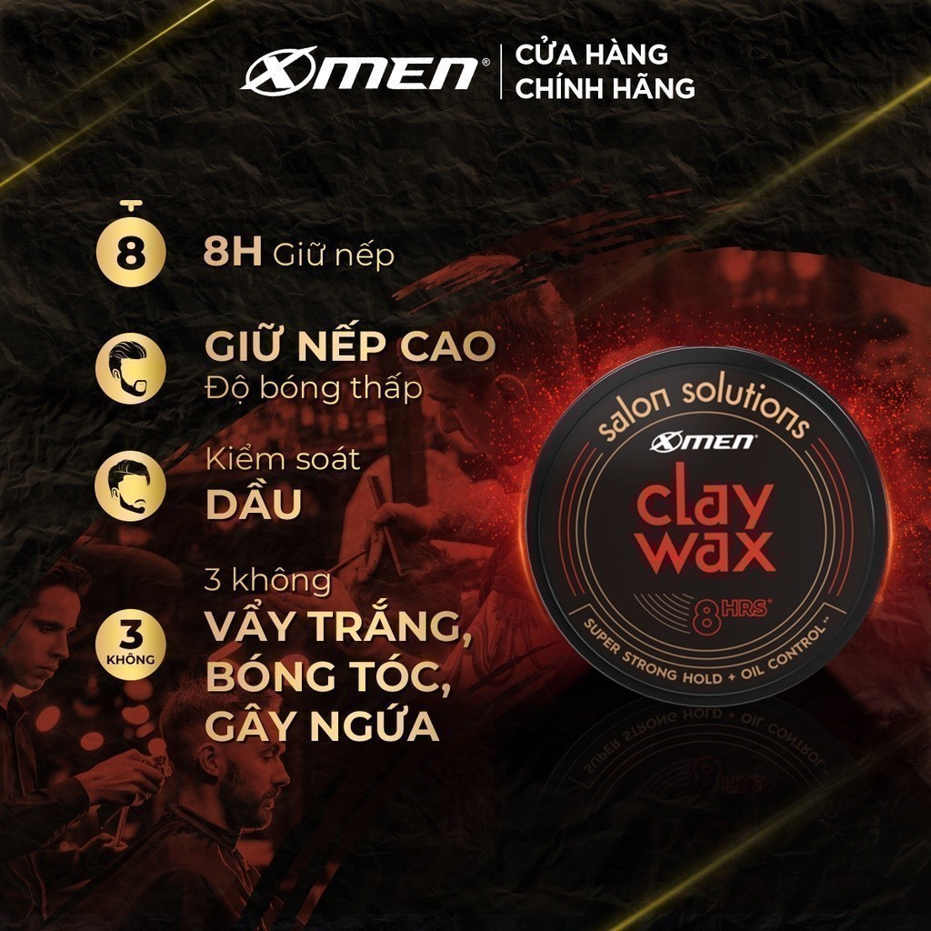 Ảnh Sáp vuốt tóc Xmen Salon Solution 65g - 8h giữ nếp với 3 lựa chọn 3