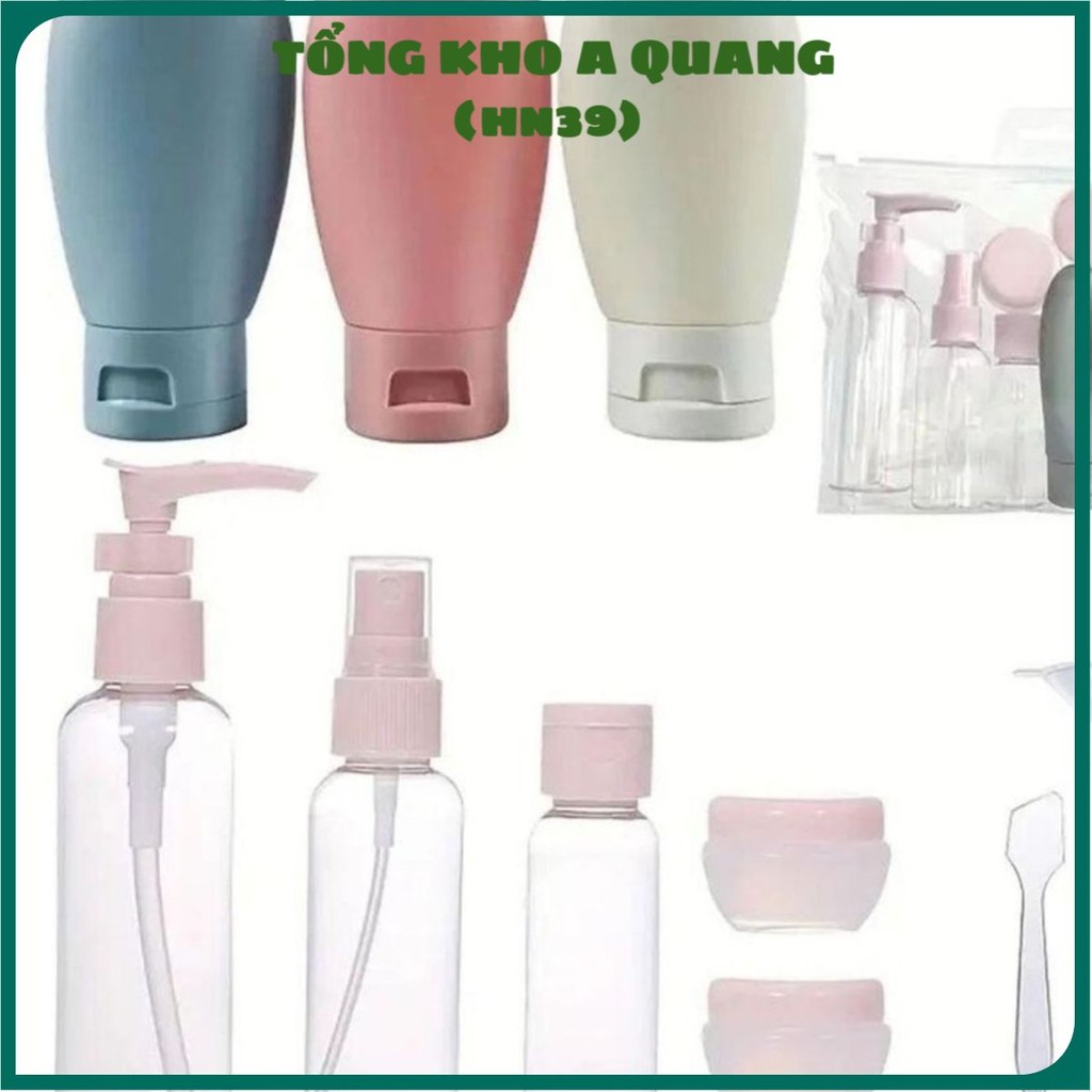 et 3 Lọ Chiết Mỹ Phẩm, Dầu Gội, Sữa Tắm Du Lịch 60ml