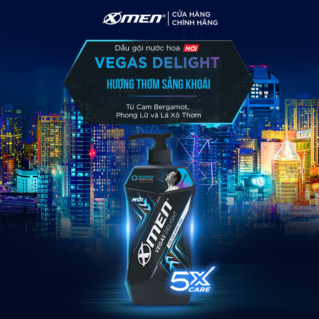 Ảnh Combo Dầu gội/ Sữa Tắm/ Tắm Gội 2in1 X-Men Amazon Hunt / Vegas Delight 630g + Dầu gội Amazon Hunt 150g 4
