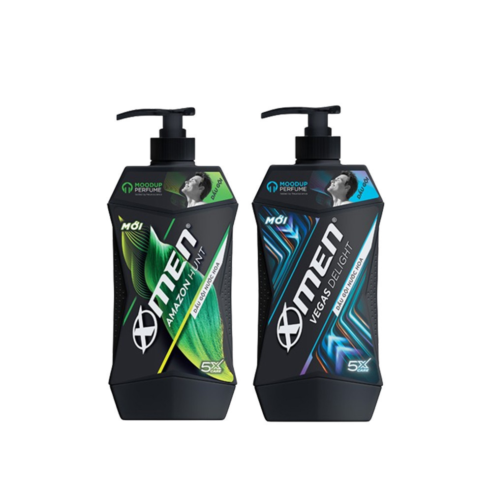 Ảnh Tắm gội 2in1/Dầu gội/Sữa tắm Xmen Amazon Hunt/Vegas Delight 630g/850g - Công nghệ mùi hương mới giúp tinh thần phấn chấn 1